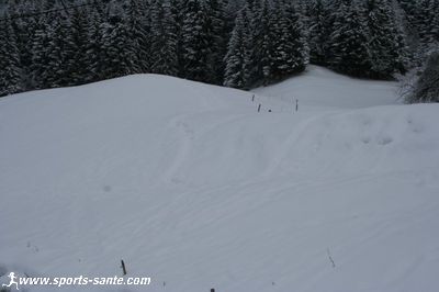 Image de neige à Samoëns